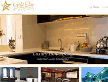 Tablet Screenshot of goldstarhomeremodeling.com